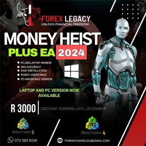 MONEY HEIST PLUS EA Logo