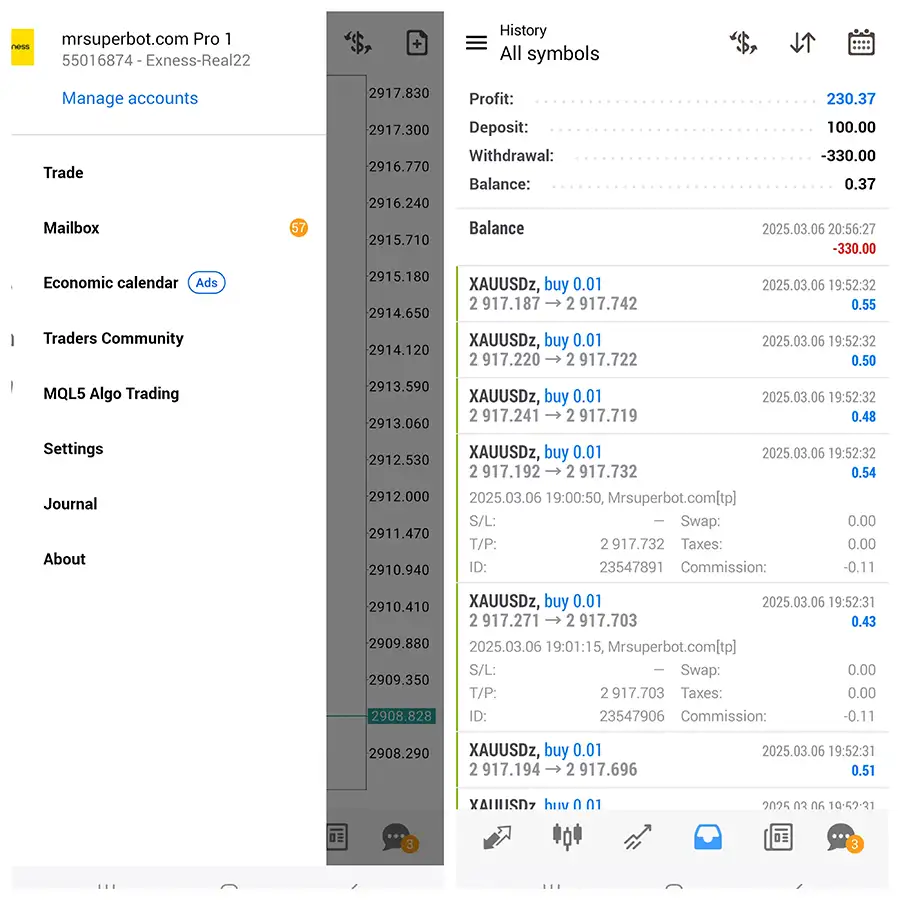 Mrsuperbot Final Edition MT4-Preview-1 Mrsuperbot MT4-Preview-1