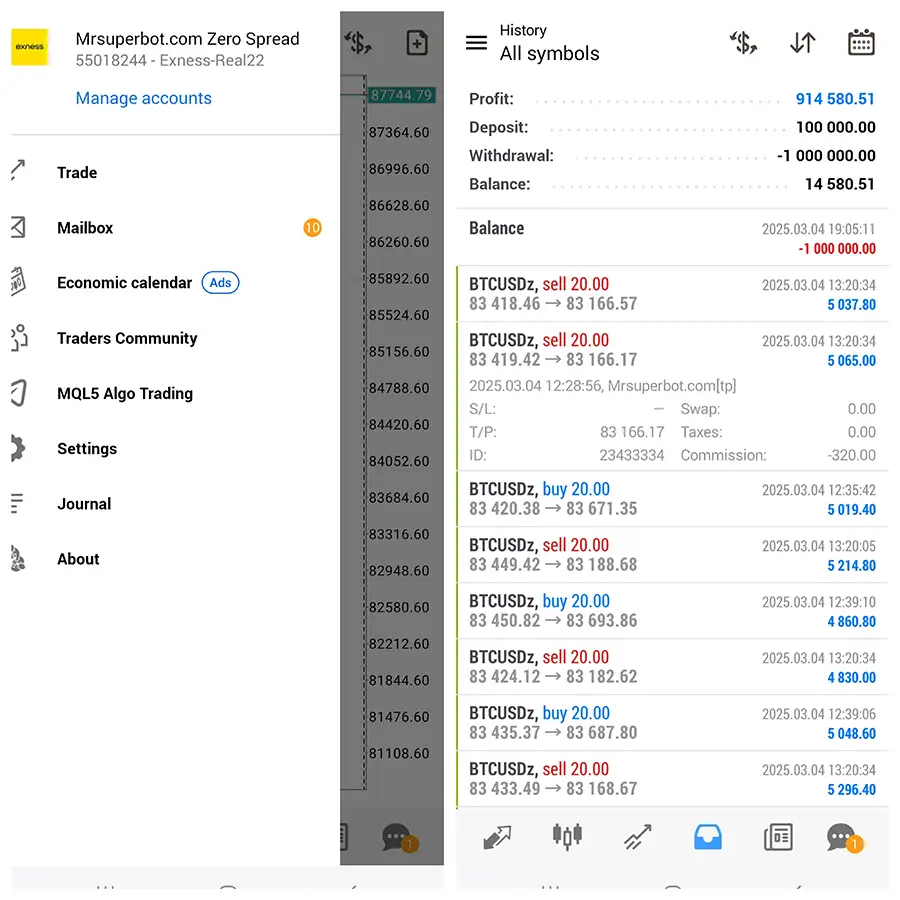 Mrsuperbot Final Edition MT4-Preview-2 Mrsuperbot MT4-Preview-2