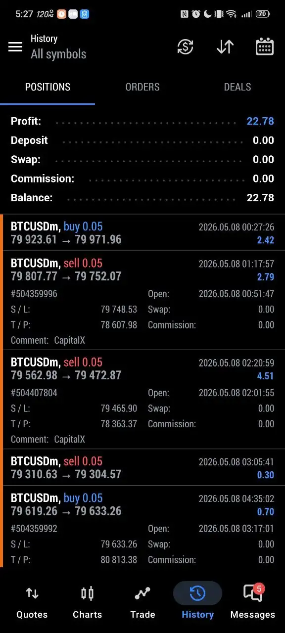 CAPITALX EA MT5-Preview-2 CAPITALX EA MT5-Preview-2