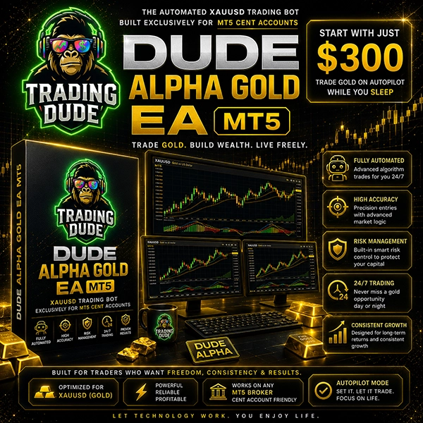 Dude Alpha Gold EA MT5-Logo Dude Alpha Gold EA MT5-Logo