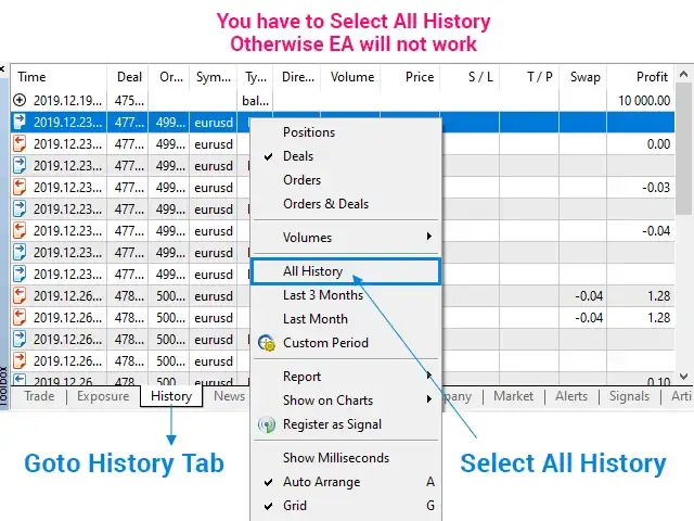 Rebate Trading EA MT5-Preview-10 Rebate Trading EA MT5-Preview-10
