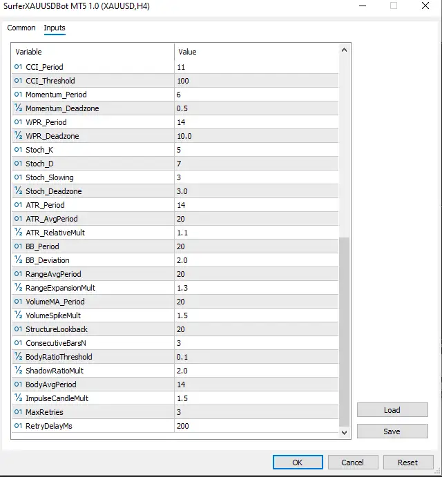 SurferXAUUSDBot MT5-Preview-2