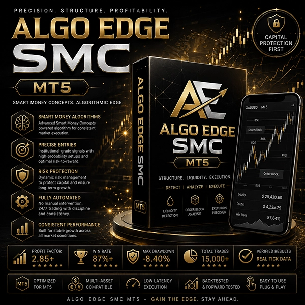 Algo Edge SMC MT5-Logo
