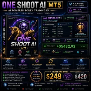 ONE SHOOT AI MT5-Logo